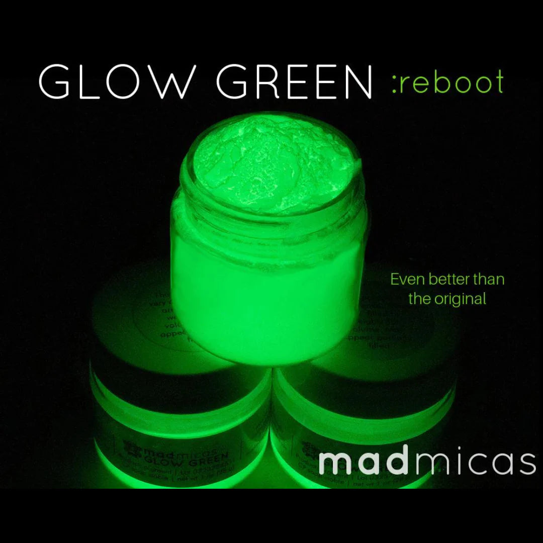Glow Green Pigment - Glow in the Dark