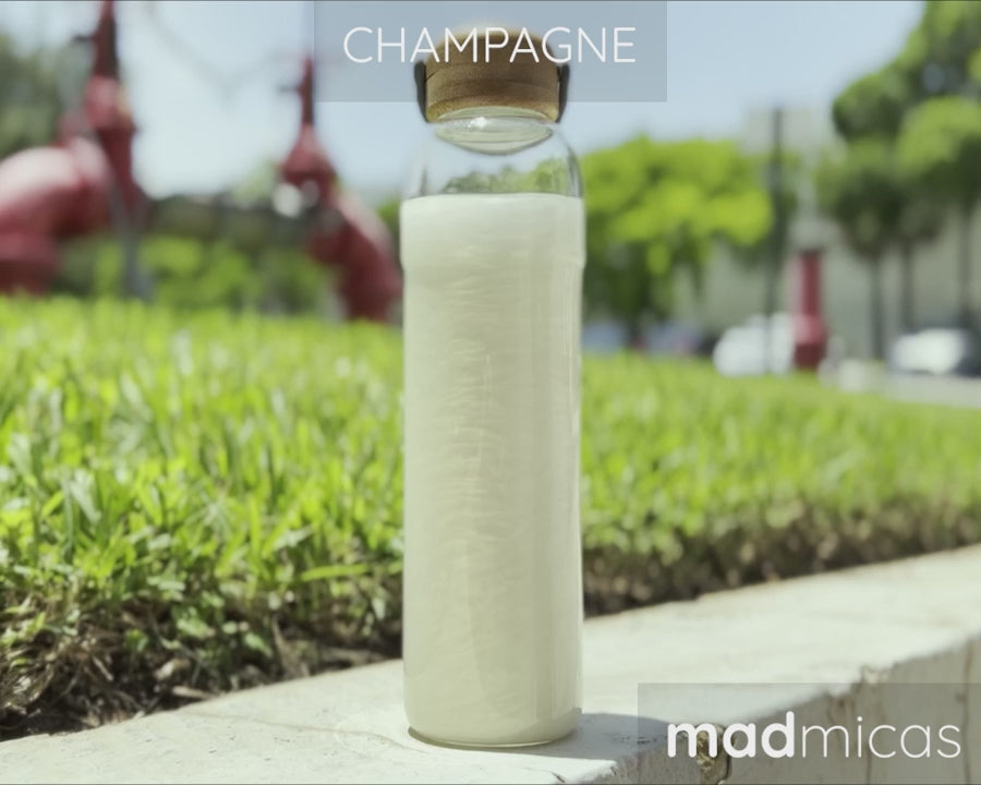 Carregar e reproduzir vídeo no visualizador da Galeria, Creme de Champanhe Mica Branca
